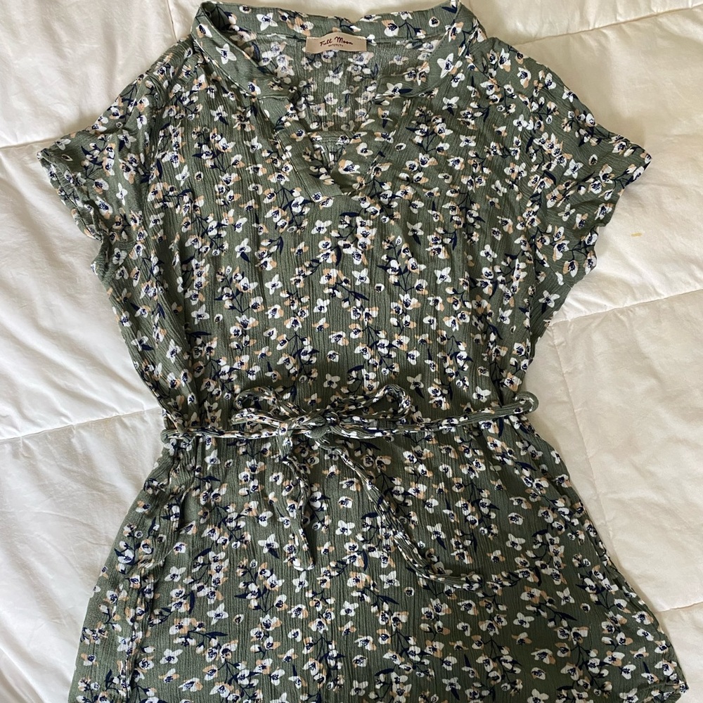 Full Moon Maternity Floral Top
